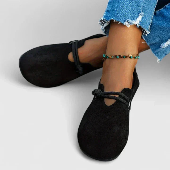 Women's Casual Orthopedic Barefoot Slip On Loafers | Wide Fit