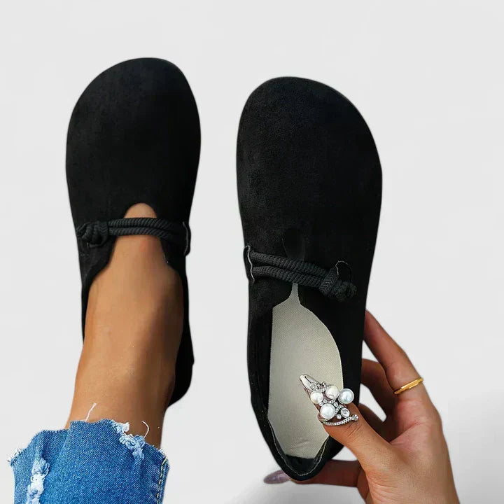 Women's Casual Orthopedic Barefoot Slip On Loafers | Wide Fit