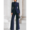 Women’s Evening Blazer & Trouser Suit Set | Long
