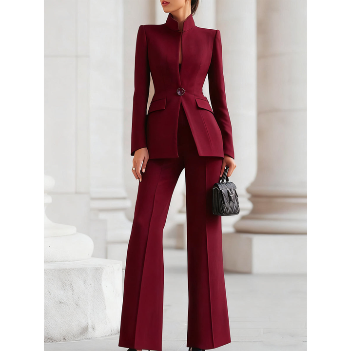 Women’s Evening Blazer & Trouser Suit Set | Long
