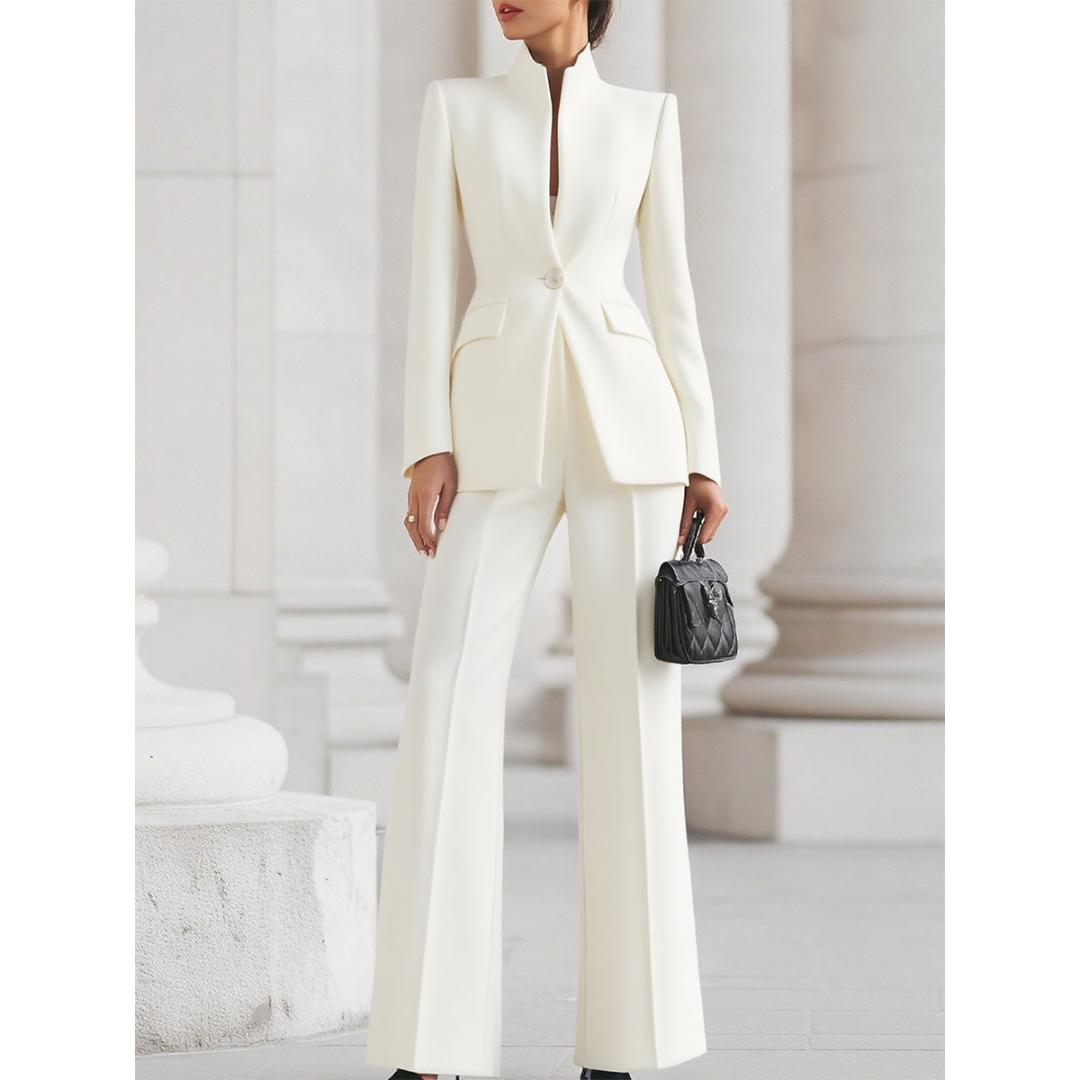 Women’s Evening Blazer & Trouser Suit Set | Long