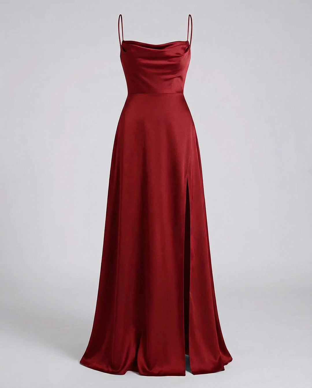 Women's Elegant Spaghetti Strap Prom Evening Dress | Maxi