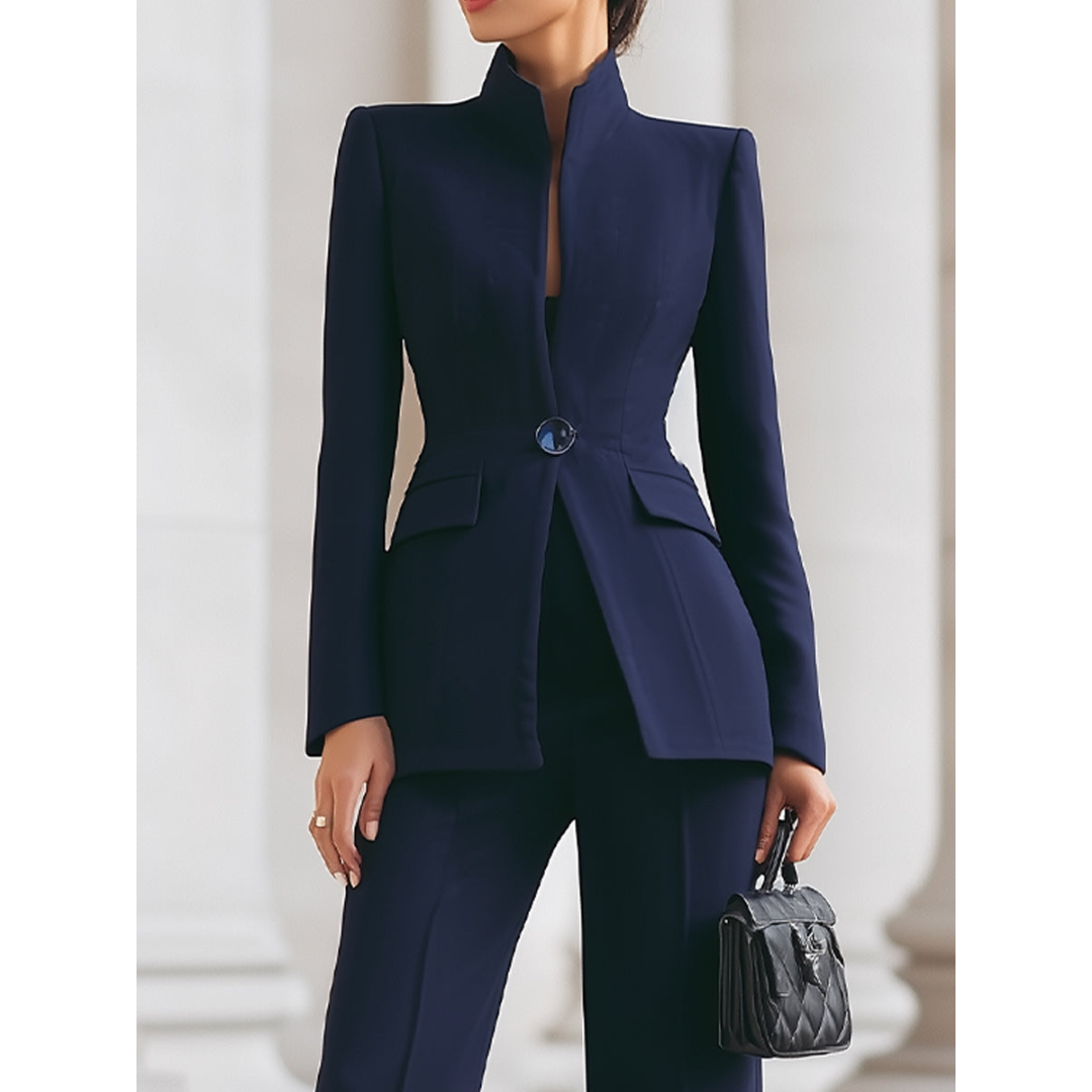 Women's Chique Work Blazer and Trouser Set | Two Piece
