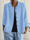 Women's Casual Button Front Relaxed Fit Shirt | Long Sleeves